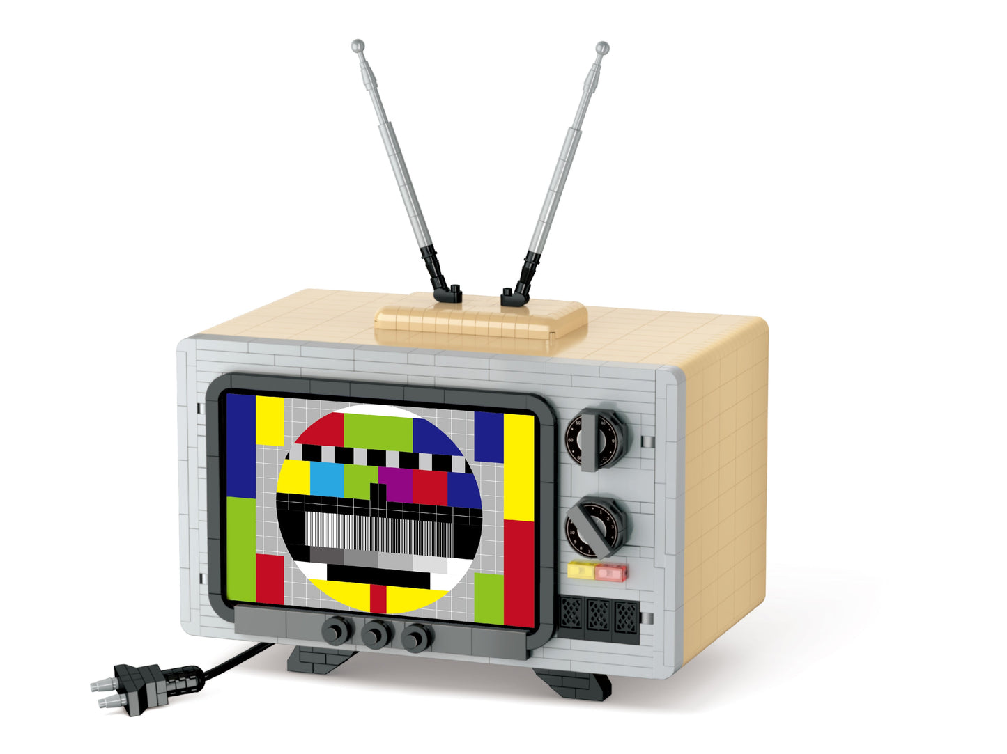 Old-fashioned TV - 2280pcs