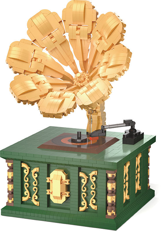 Old-fashioned  phonograph - 2351pcs